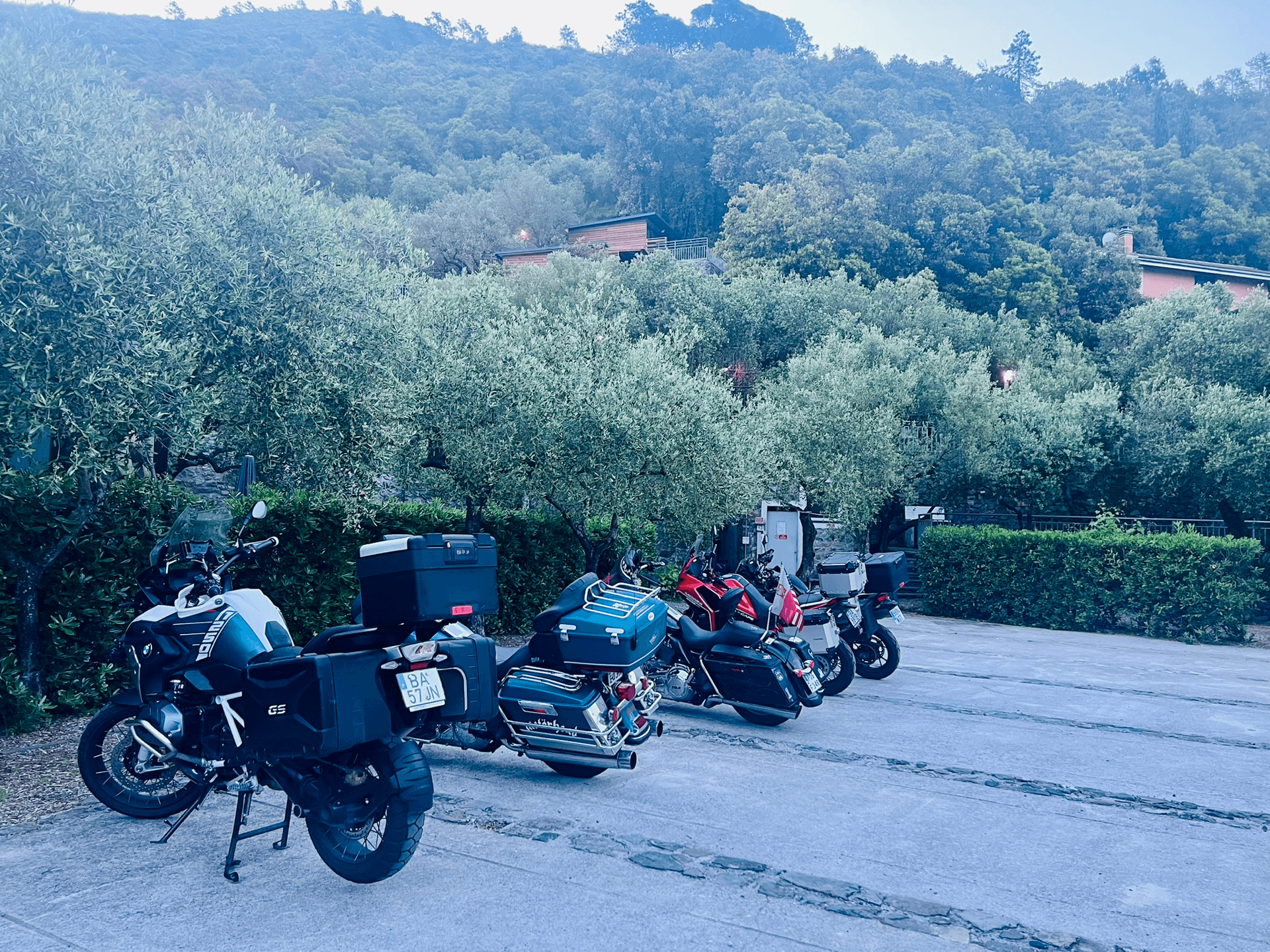 Italian motorcycle touring scene 3